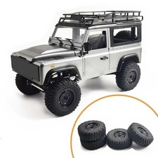 4 Stück Maßstab 1:12 RC Rad Reifen RC Ersatzteile für MN168 Hobby Modell Auto