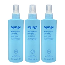 Aquage Working Spray Firm Hold 8 Oz (Pack of 3)