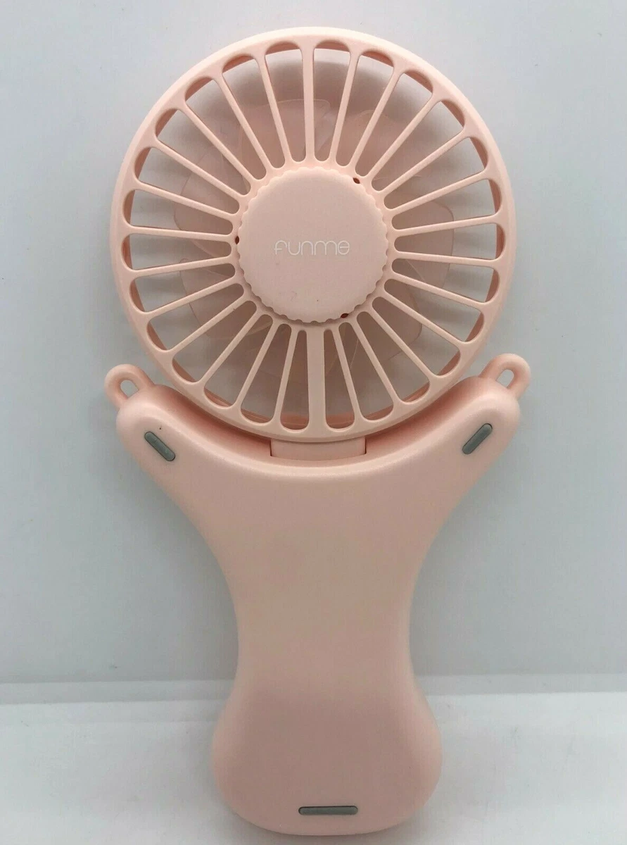 FUNME Lanyard USB Fan FSGB1-20 Portable, Handheld 3350mAh - Pink FREE  SHIPPING a | eBay