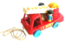 Matchbox Live-n-Learn FIRE ENGINE #LL-1800 with Crew 1975 Old Vintage Toys