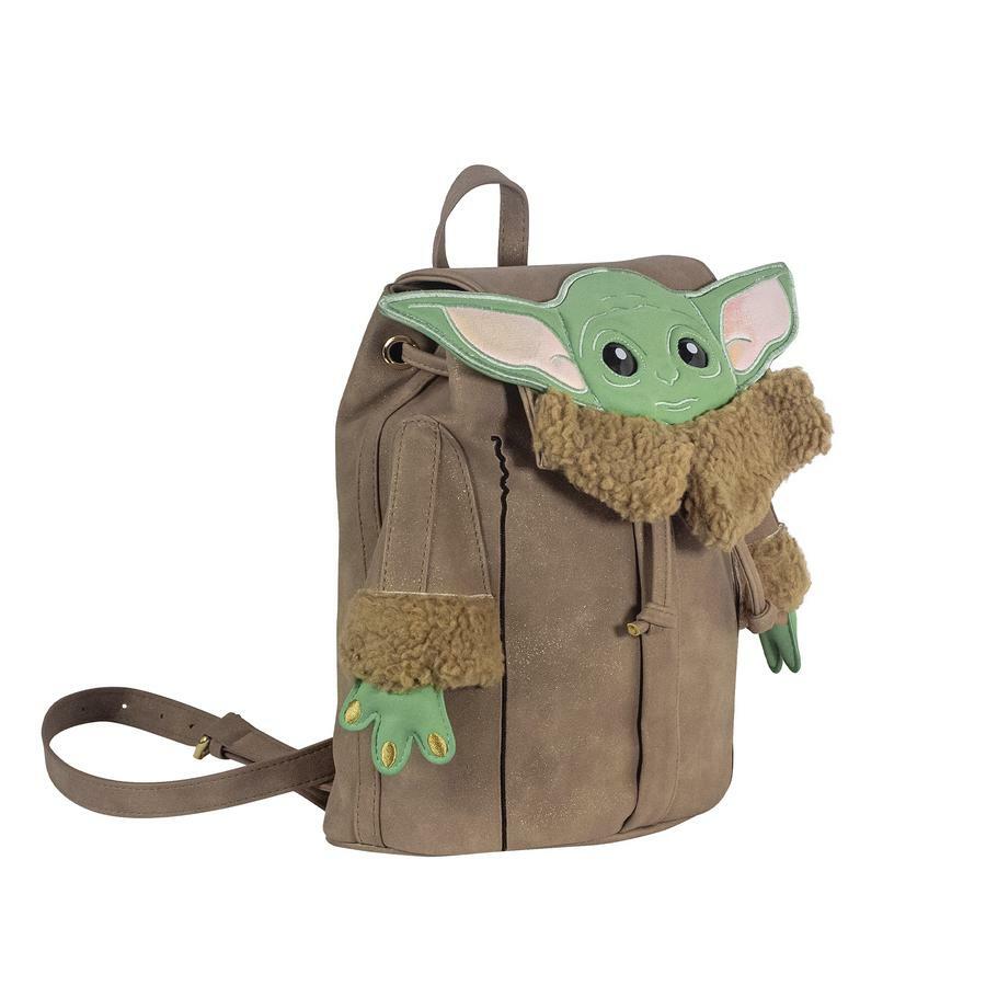 OFFICIAL STAR WARS DANIELLE NICOLE BABY YODA BACKPACK RUCKSACK BAG BNWT