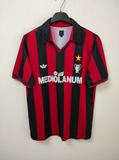 AC MILAN originals Mediolanum  camiseta shirt trikot maillot maglia adidas S