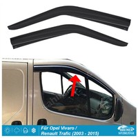 Windabweiser Regenabweiser 2-Tlg FüR Renault Trafic Nissan Primastar Opel Vivaro