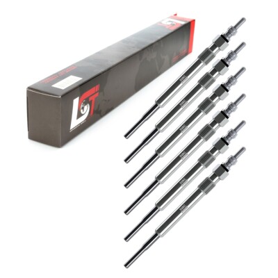 6x Glühkerze / Stabglühkerze für AUDI A6 C5 C6 Allroad 12 Volt 0100226256
