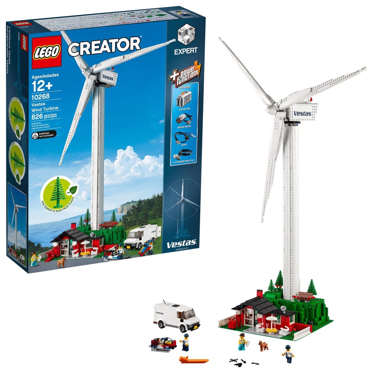 LEGO Creator Expert Vestas Wind Turbine 10268 673419298711 | eBay