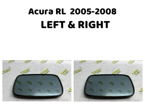 Acura RL Side Door Rearview Mirror Blue DRIVER & PASSENGER 05 06 07 08 OEM