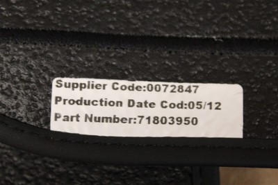 Genuine Fiat 500 500c Carpet Floor Mats Black 71803950 for sale 