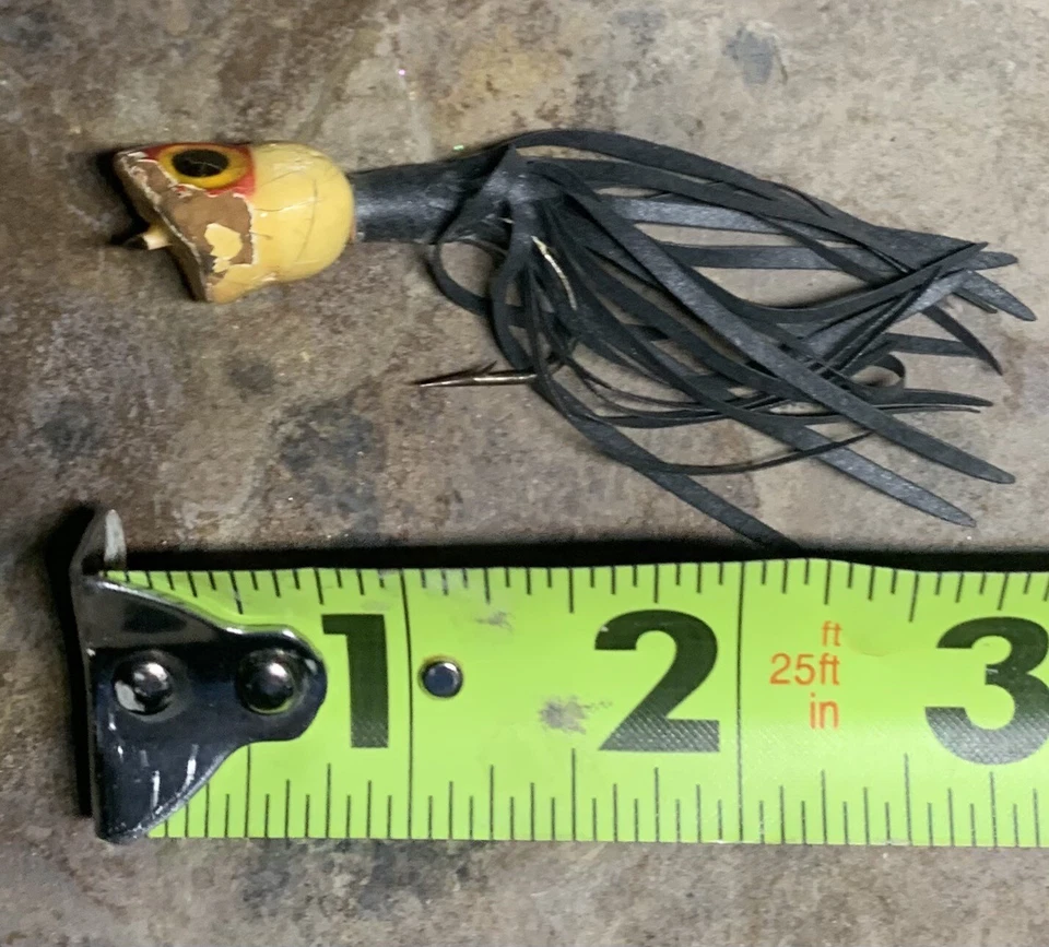 Fly Popper vintage. Negro con cabeza amarilla. Raro. Buen estado Foto 2 de 4