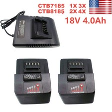 CTB8187 Battery For Snap on 18 V CTB8185 CTB7185 CT8850 CT7850 CTC720 Charger US