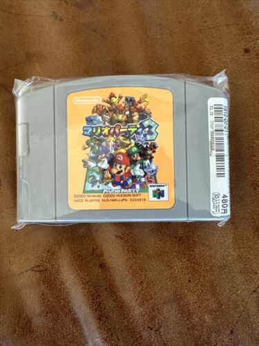 Mario Party 3 (Japanisch) Nintendo 64 N64 Japan Import verpackt kein Handbuch US-Verkäufer - Bild 1 von 3