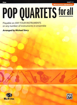 Pop Quartets for All Viola Bratsche Noten