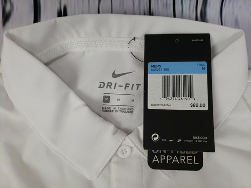Nike Flex Ohio State Buckeyes OSU On Field Team Issued Polo Men M CQ5274-100 - Picture 5 of 7
