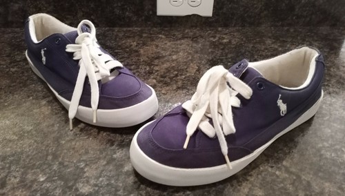 polo canvas deck shoes