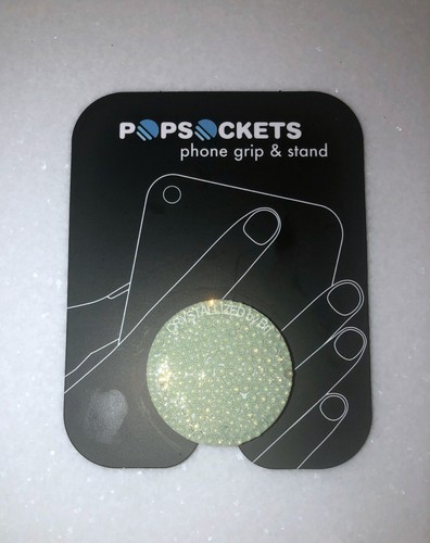 Bling Any Color Pop Socket AUSTRIAN CRYSTALS Phone Grip iPhone Holder Bedazzled - Picture 13 of 15