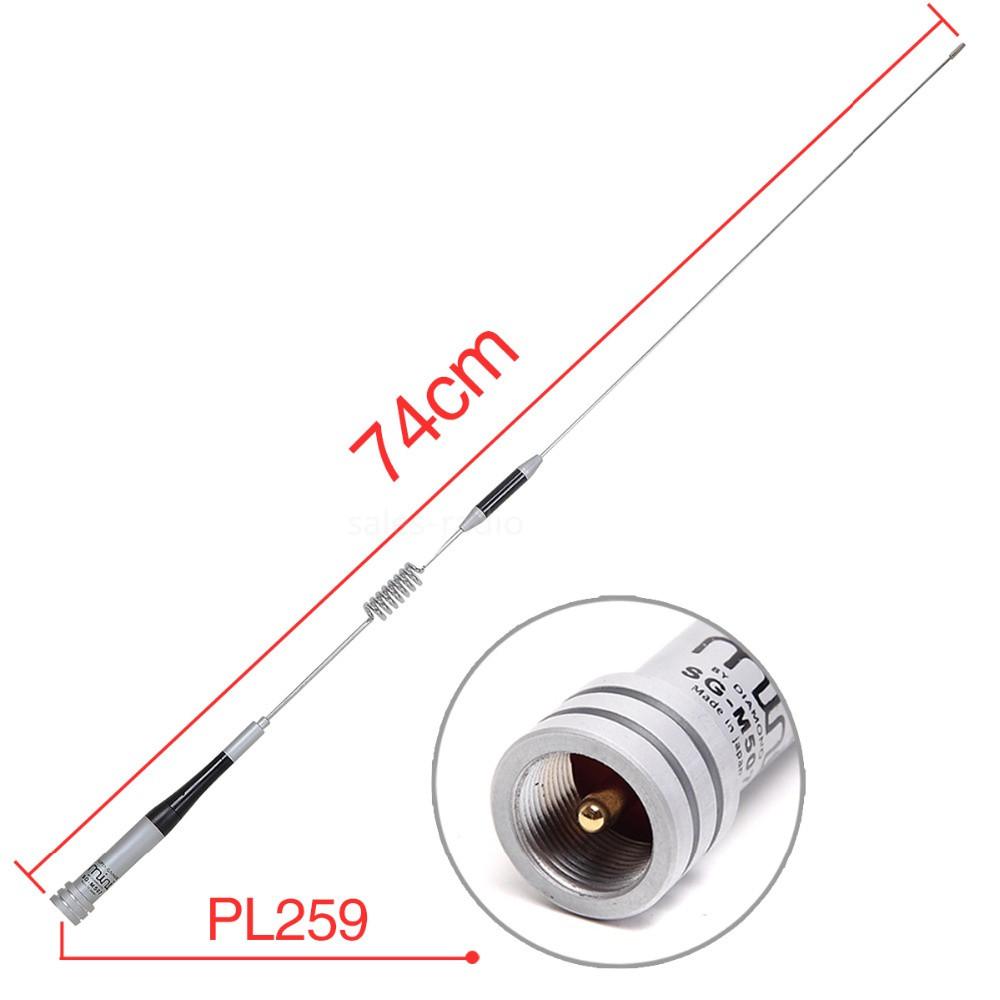 【DIAMOND】144/430Mhz X-300 144/430mhz Diamond Antenna - SDX300 X300 Fiberglass Base Station