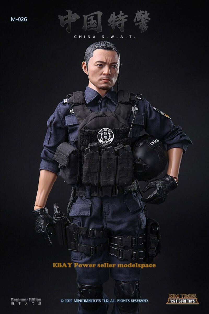 IN STOCK Mini Times toys 1/6 M026 Chinese SWAT Male Soldier IN STOCK Mini Times toys 1/6 M026 Chinese SWAT Male Soldier
