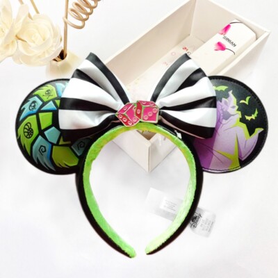 US SHIP Oogie Boogie Bash Collection Glow In The Dark Disney Park Ears Headband