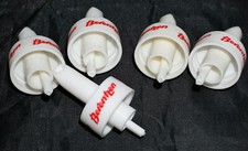 Berentzen Schnaps Ausgießer Ausschenker Flaschenausgießer 5x Kunststoff Bar NEU