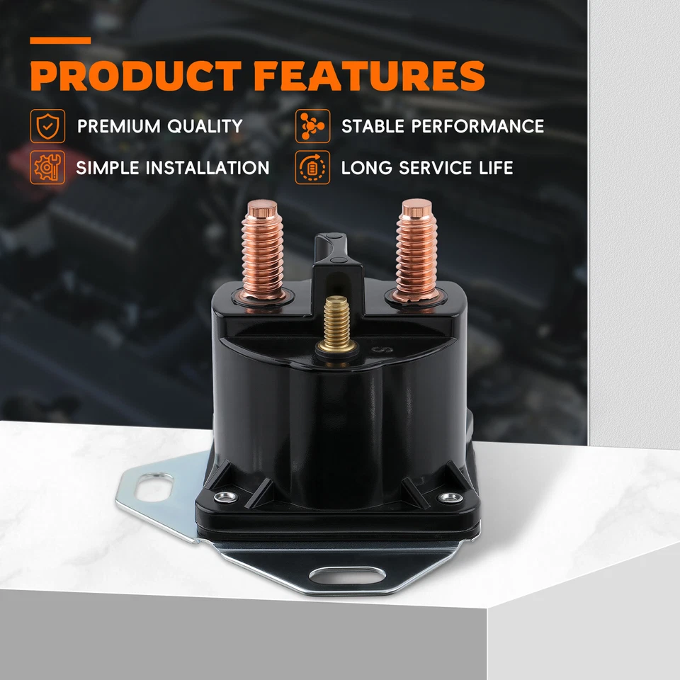 Nuevo para interruptor de relé solenoide de arranque Ford para Ford SW1951 SW1533 SS613 SS598 Foto 3 de 4