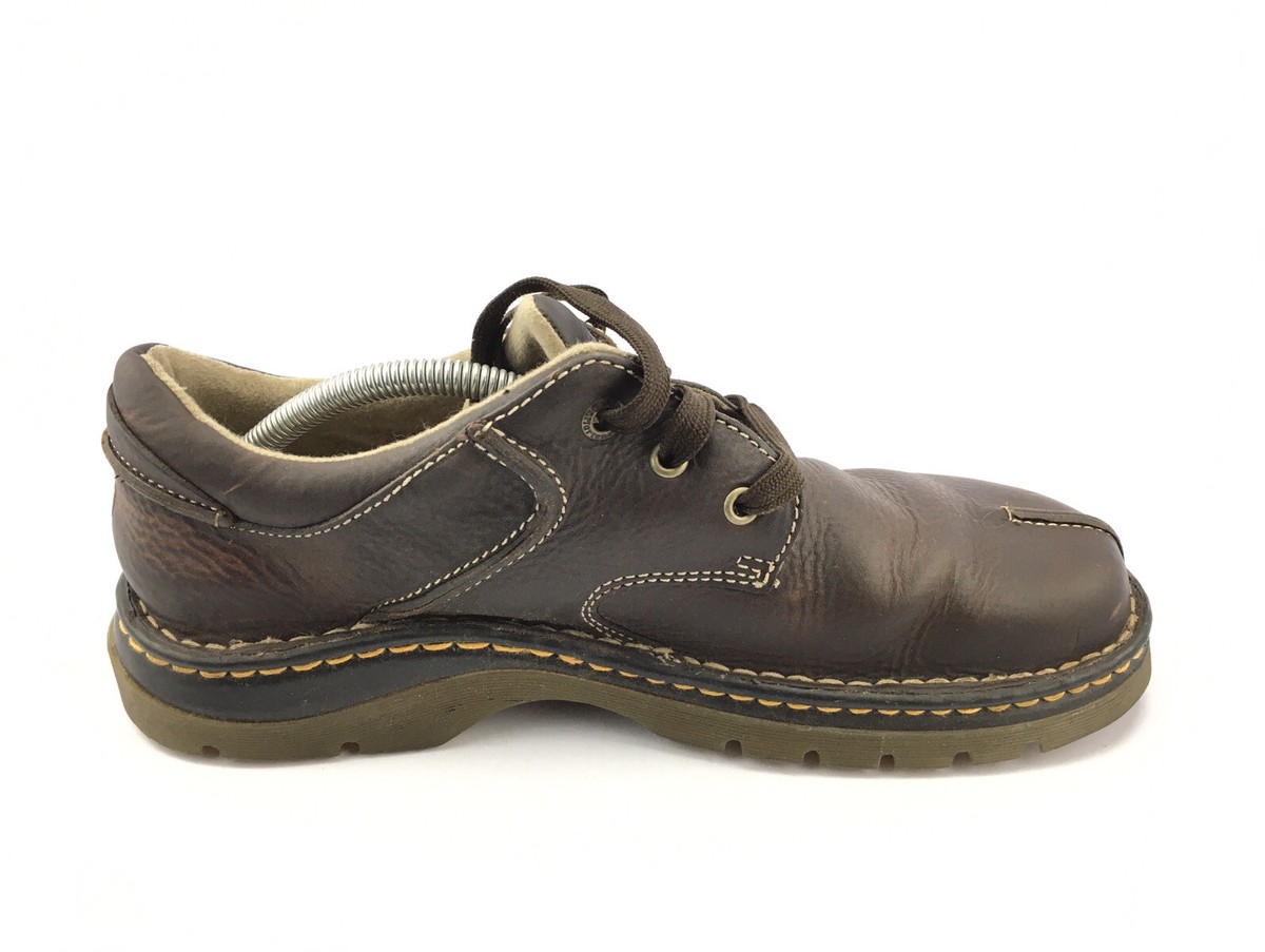 Dr. Martens 8b76 Split Toe Brown Leather Men display picture 1
