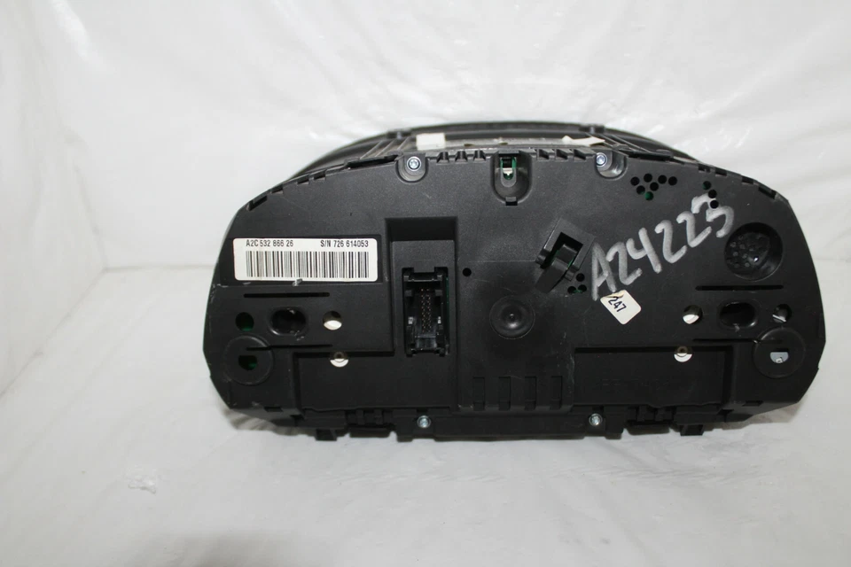 Cuadro de instrumentos velocímetro 07-2014 BMW 328i 335i X1 indicadores de tablero 99.229 millas Foto 2 de 4