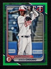 2024 Bowman Draft Green 83/99 Byron Chourio #BD-191 0lj0