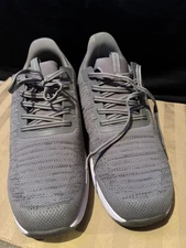 WORN ONCE ORTHOFEET 20013 YARI HANDS FREE SLIP ON SNEAKERS GRAY 13EEEE 4E X WIDE