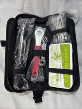 Bike Repair Bag Bicycle Tire Pump Tire Puncture Repair Kit Bike Multi Tool