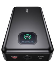 140W Laptop Power Bank, 25000mAh with TFT Smart Digital Display