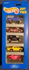 Vintage 1993 Hot Wheels Ford 5 Pack Gift Pack