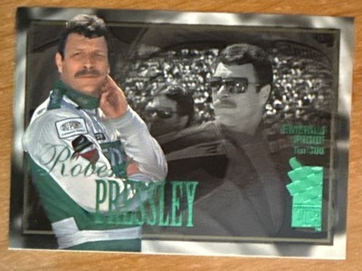 1996 Press Pass VIP - Robert Pressley #22 Emerald Proof /380