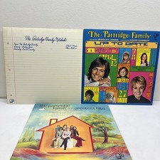 Vintage Lot Of 3 Partridge Family Albums