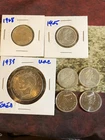 Silver Canada Coin Lot 1939, 1965-1968