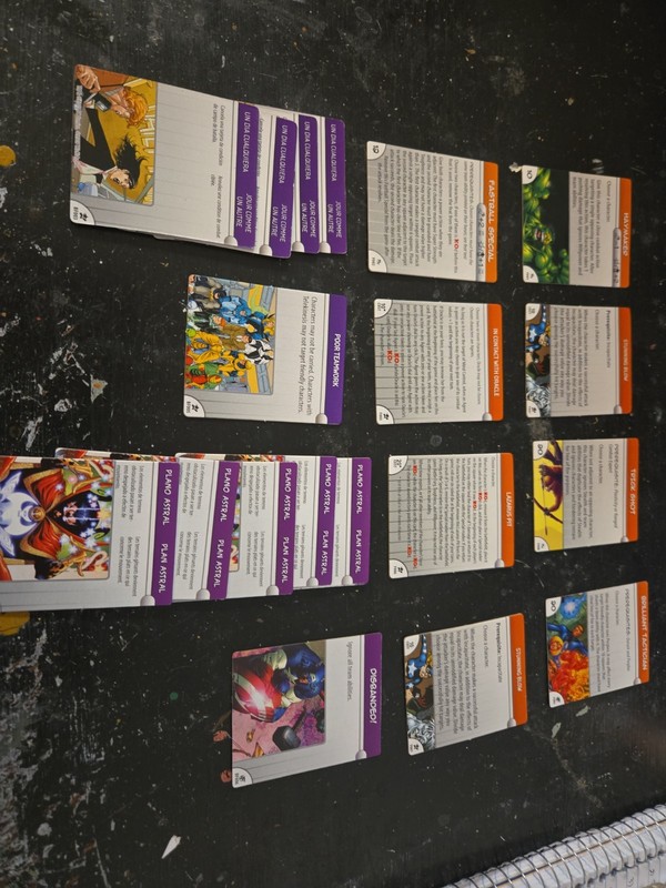 Heroclix Effect Cards Marvel And DC