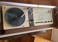 wega hifi Anlage Tuner mit Dual 400  Platten Spieler Radio Verstärker mit Röhre 