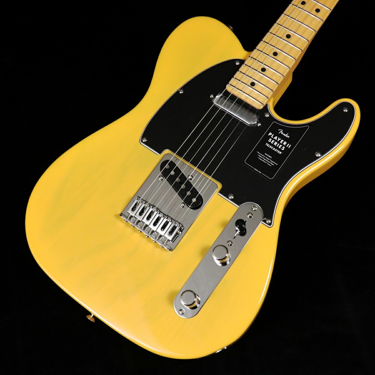 【期間限定】Fender Mexico/Player IITelecaster Fender Mexico / Player II Telecaster Maple Ash Butterscotch
