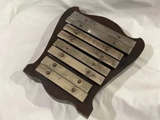 Antique 8 NOTE XYLOPHONE RAILROAD DINNER CHIME