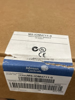 Johnson Controls MS-IOM4711-0 Der MS-IOM4711-0 ist ein 17-Punkt Input/Output Mod.