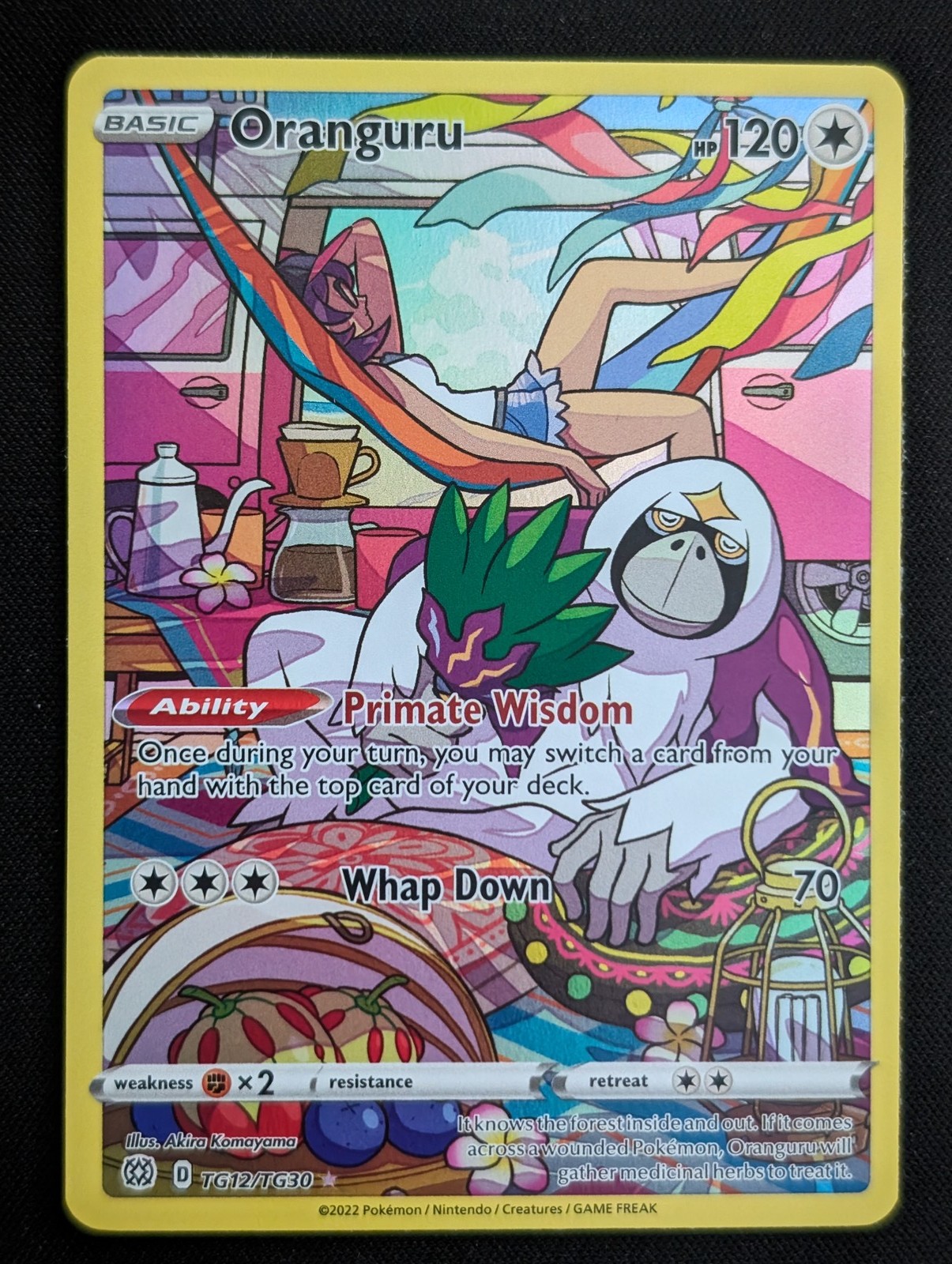 Oranguru TG12/TG30 SWSH09: Brilliant Stars Trainer Gallery Holo Pokemon TCG NM