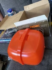 Picnic Master Nesting Picnicware Kit Camping Four Place Setting Interpur