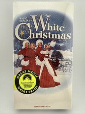 Irving Berlin's White Christmas VHS Tape 1990 Bing Crosby Movie NEW SEALED J