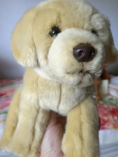 Toys R Us Golden Retriever Yellow Lab Plush Stuffed Animal Realistic 14