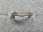 GRANDMA GRABE'S BEAUTIFUL VINTAGE 925 STERLING SILVER CZ 2.88G RING SIZE 10.75