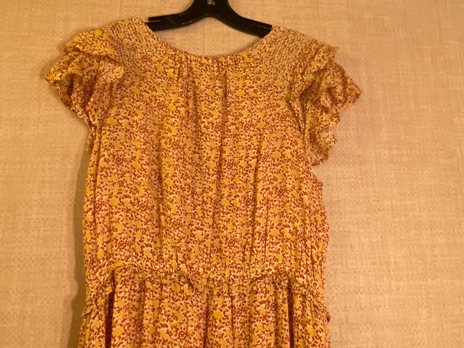 Universal Thread flutter sleeve midi boho dress s… - image 5