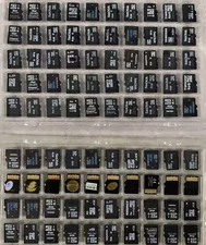 Lot 50pcs wholesale 4GB TF SD Cards Flash Memory Mixed BRAND Lot