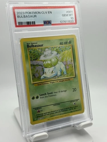 2023 POKEMON CLV EN BULBASAUR