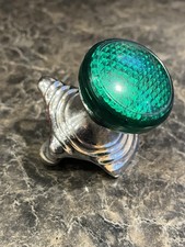 See Descr Vintage MORTON Steering Wheel Spinner Knob Brodie Suicide Style Green