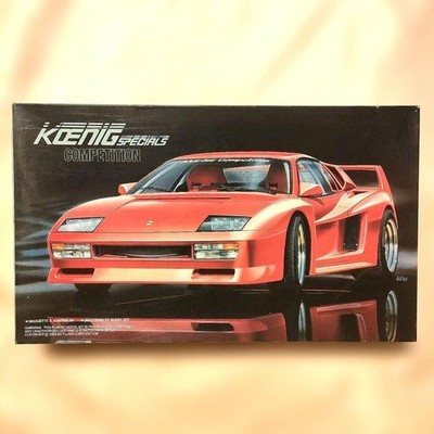 Fujimi 1/24 Koenig Specials Testarossa Competition Japan Rare Unbuilt Kit