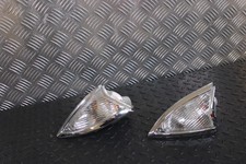 Piaggio Liberty 50 4 Tempi 2006/2010 COPPIA DI FRECCE CROMATE COMPLETE DI VITI