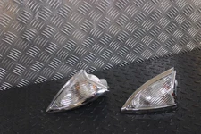 Piaggio Liberty 50 4 Tempi 2006/2010 COPPIA DI FRECCE CROMATE COMPLETE DI VITI